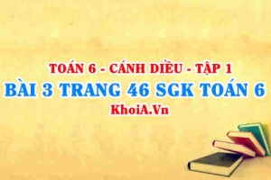 Bài 3 trang 46 SGK Toán 6 tập 1 Cánh Diều